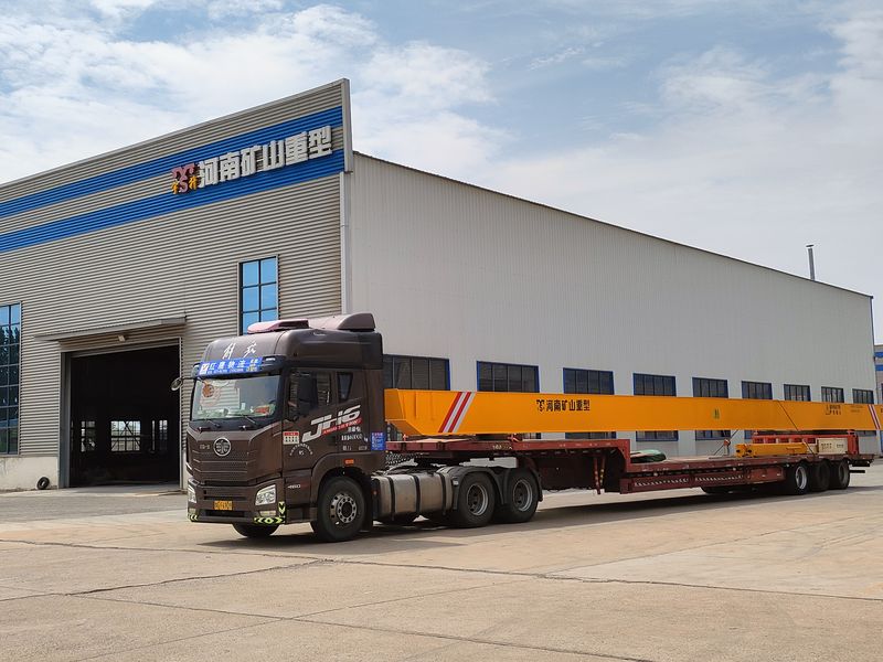 電動(dòng)單梁起重機(jī) HD5t—22.5m 制作完成，發(fā)往江西南昌交付客戶(hù)使用。